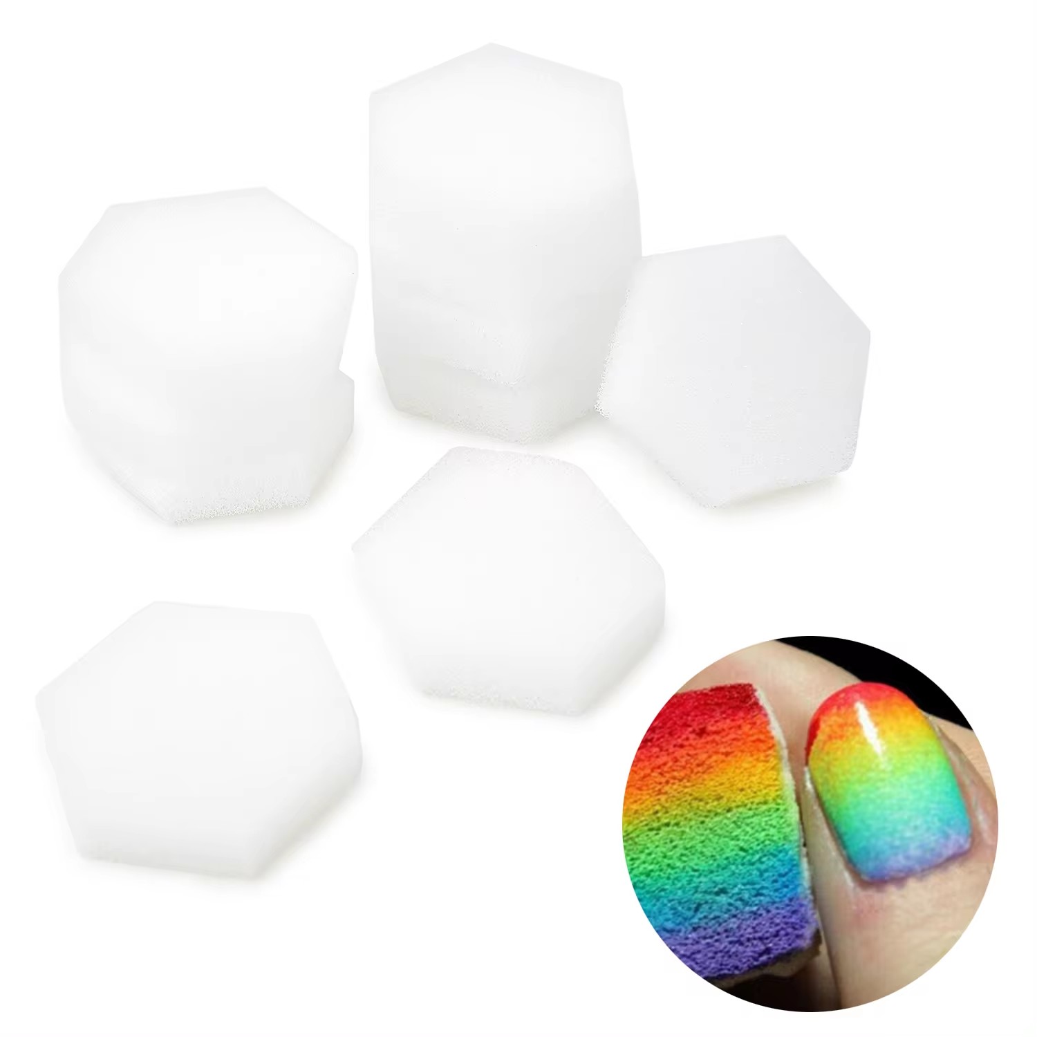 80 stuks zeshoekige zachte spo - Gel Refill Pack recensie en prijs