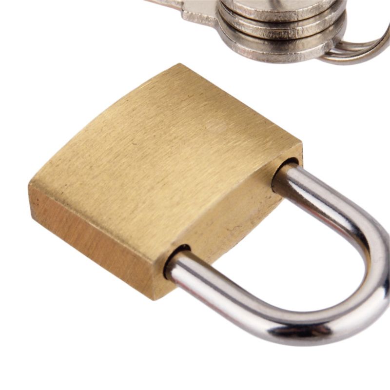 Messing hangslot met sleutels, - Letter Opener Brass recensie en prijs